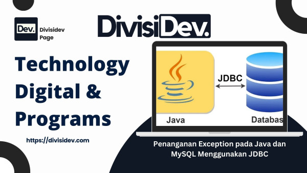 Penanganan Exception pada Java dan MySQL Menggunakan JDBC